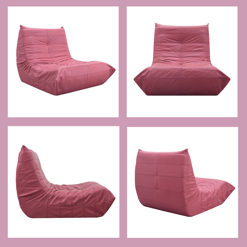 Trule Standard Faux Leather Bean Bag Chair Wayfair